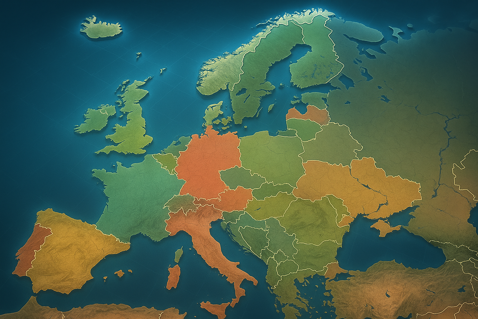 Země Evropy 
